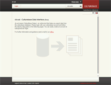 Tablet Screenshot of out.culturebase.org
